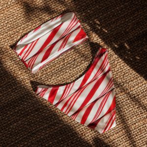 Recycled bandeau bikini
