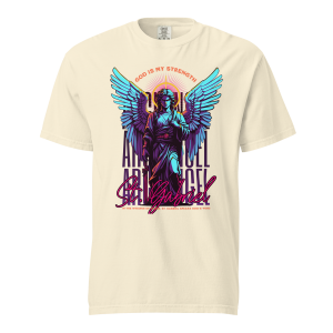 Unisex garment-dyed heavyweight t-shirt